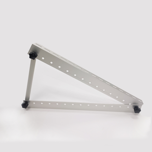Staffa di montaggio del pannello solare in alluminio a triangolo regolabile