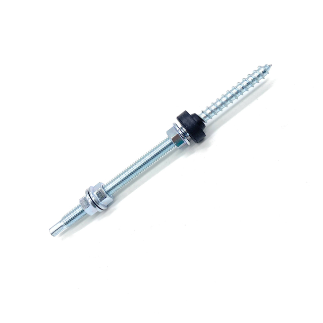 Vite tassello con perno in acciaio al carbonio con bullone autofilettante per legno