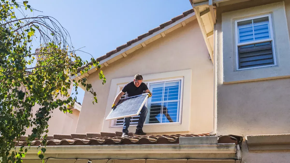 Suggerimenti per la pulizia del pannello solare per i proprietari di case