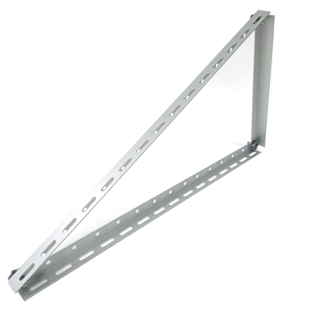 Strutture del sistema di montaggio dell'energia solare Staffe solari triangolari regolabili in alluminio