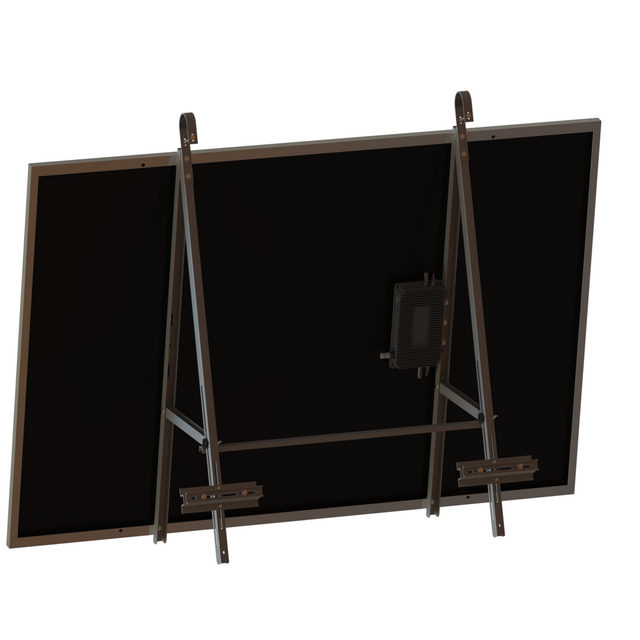 Sistema di montaggio per balcone/parete/Fattore solare Sistema solare per balcone a pannello singolo Sistema solare su griglia per la casa