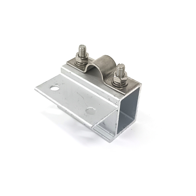 Morsetto terminale OEM per montaggio di energia solare fotovoltaica in alluminio di fabbrica in Cina