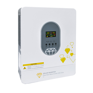 Invertitore ibrido solare della stringa dell'onda sinusoidale pura di energia solare 6200w per il sistema di montaggio del pannello solare