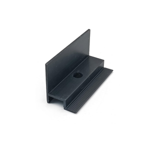 Pannello solare personalizzato in alluminio morsetto nero clip morsetto per sistema di montaggio solare