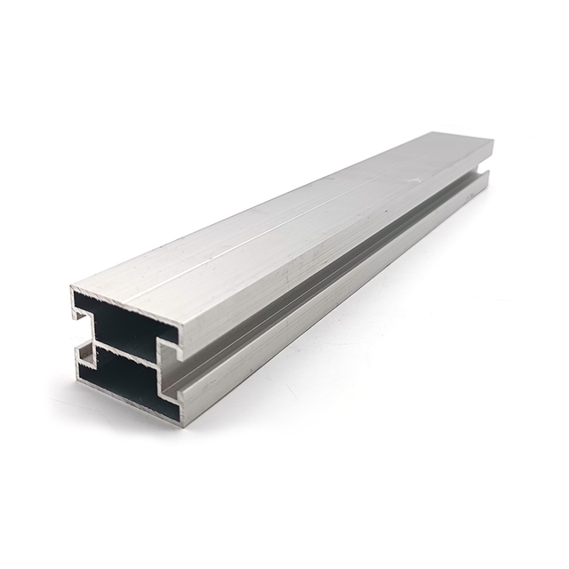 Profilo estruso in alluminio personalizzato per sistema di montaggio a pannello solare Kit di montaggio fotovoltaico per binario