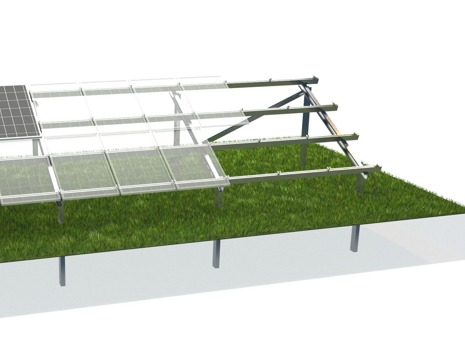 Prodotti zinco-magnesio-alluminio (Zn-MG-AL) in sistemi di montaggio solare