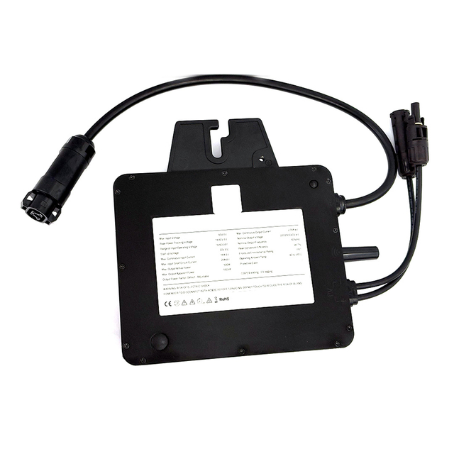 Kit Sistema Solare Solar Inverter 500W Microinverter su Rete Micro Inverter Solare da 1 Mppt