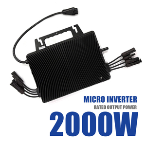 Pannello Solare Micro inverter domestico da 2000 W Microinverter con 4 MPPT per sistema di montaggio solare su balcone/tetto