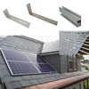 Pannello solare piastrella in ardesia Pannello solare piastrella in lastre di montaggio solare Accessori di montaggio del tetto
