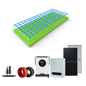 Sistema agricolo agricolo solare Scattonaggio kit di pannelli solari per foto di montaggio a terra fotovolta