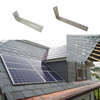 Pannello solare piastrella in ardesia Pannello solare piastrella in lastre di montaggio solare Accessori di montaggio del tetto