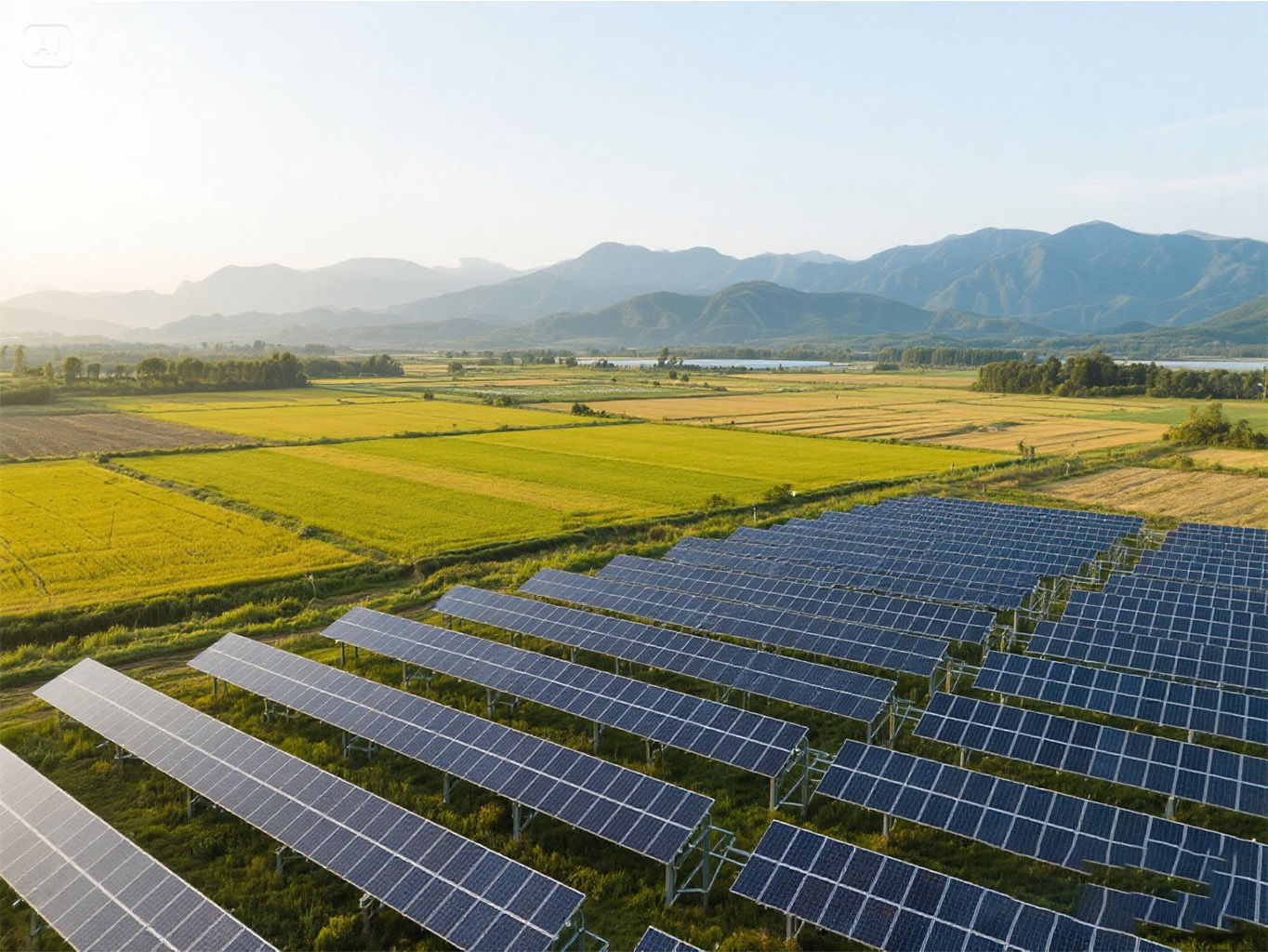 I pannelli e le colture solari possono condividere la stessa terra? L'ascesa dei sistemi di montaggio agricola