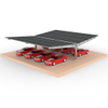 Struttura di tipo Y per posto auto coperto solare fotovoltaico Staffe di montaggio Sistema per posto auto coperto solare