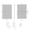 Modulo fotovoltaico a pannello solare da 450 W ad alta efficienza per sistema di montaggio solare